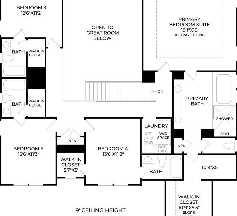 Antioch Plan Vista Ridge Highlands Collection Woodstock Ga 30188