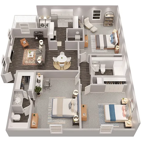 Floor plan C1