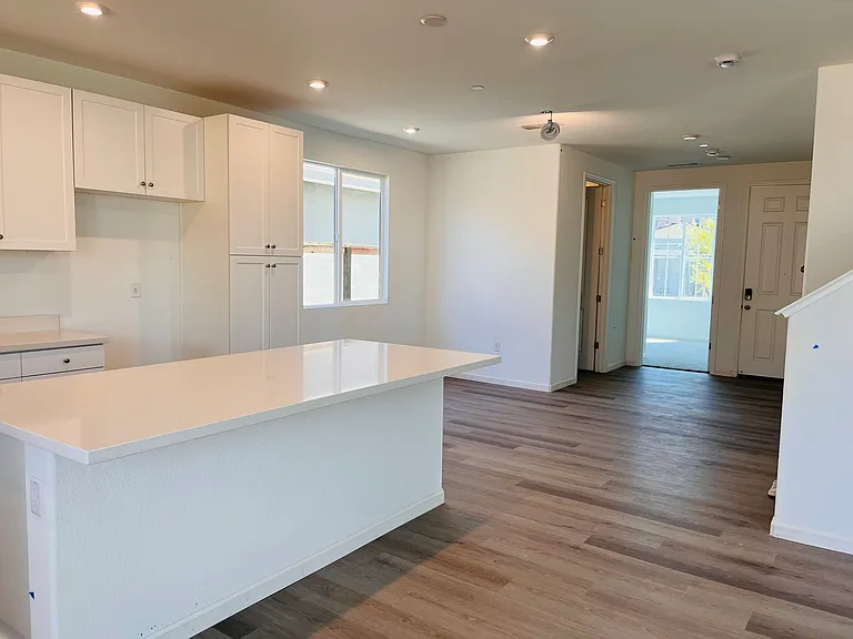 Home dining and kitchen area