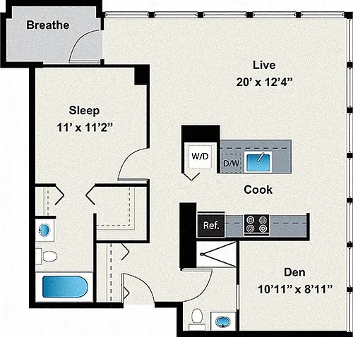 Floor plan A12