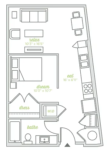 Floor plan S2a
