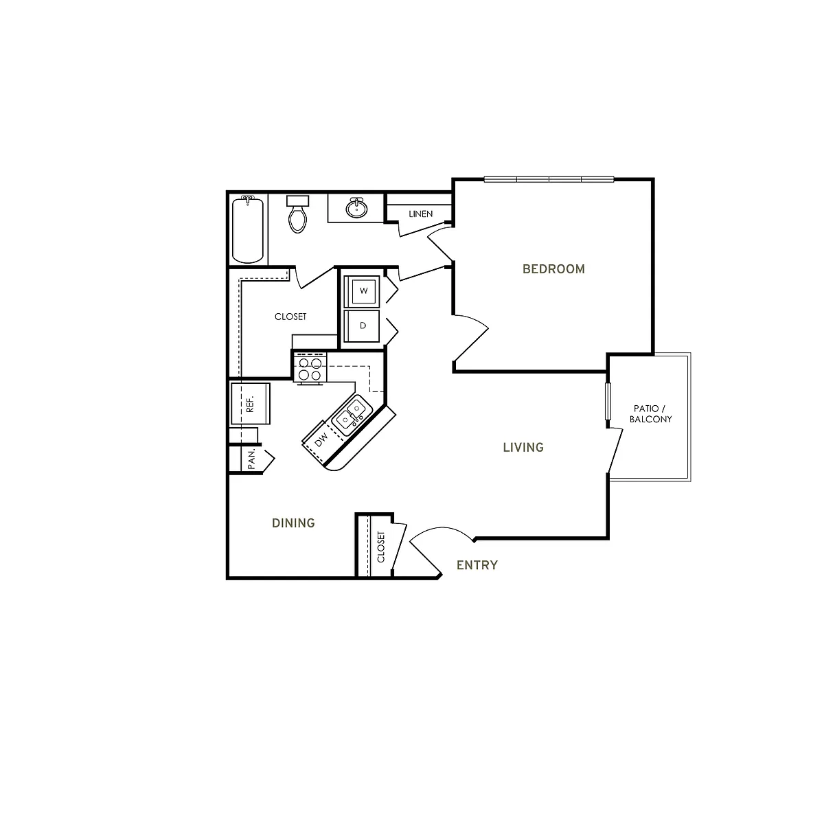 Floor plan A6 Classic