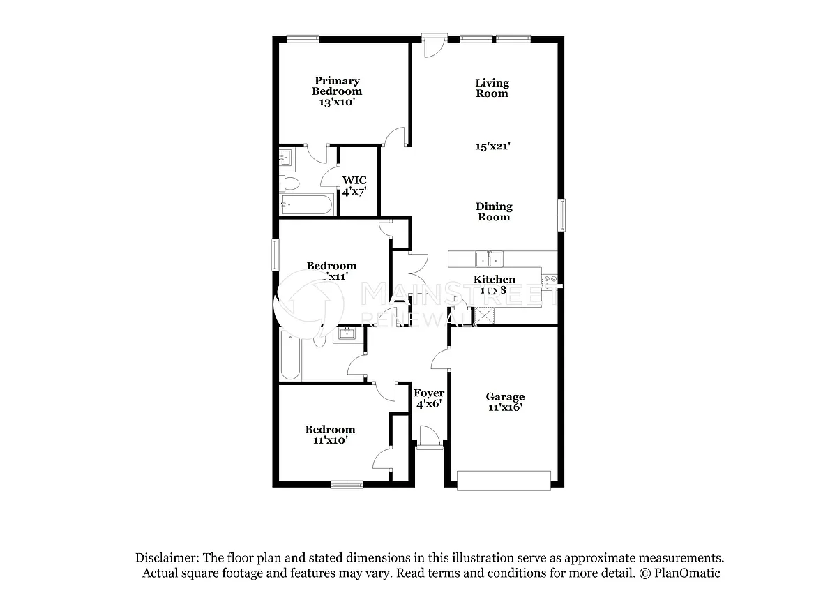 Floor Plan - 2296 Great Belt Blvd