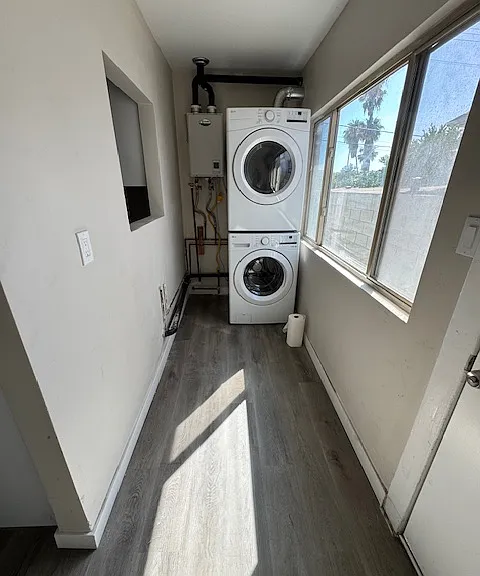 New washer and dryer
