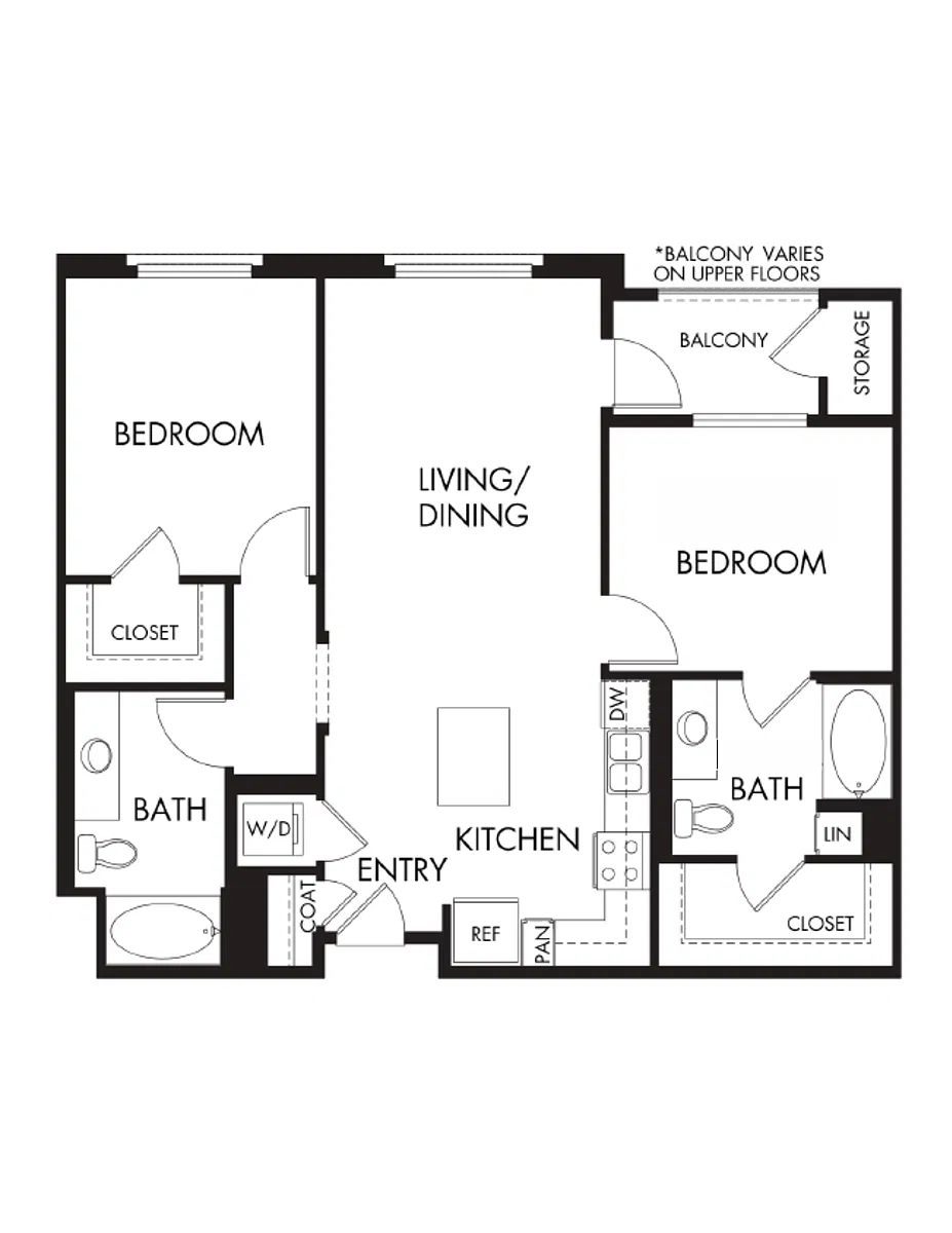 Floor plan Lavorno