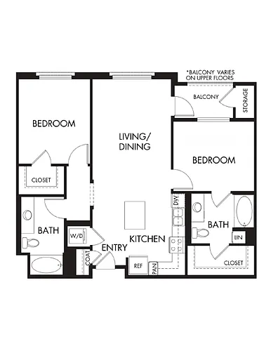 Floor plan Lavorno