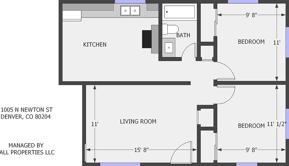 2 bed, 700 sqft, $1,650 — Photo 2