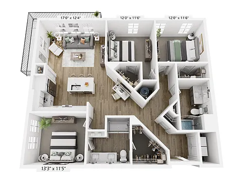 Floor plan C2