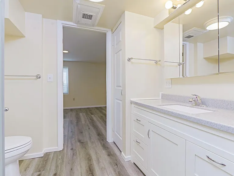 Basement bathrooom to bedroom