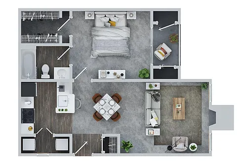 Floor plan Warner East