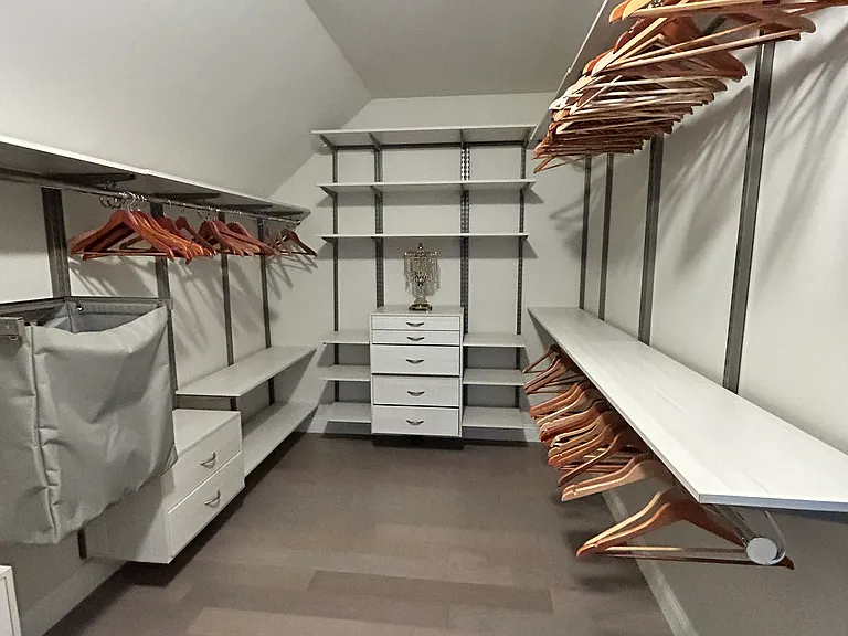 Closet in the Master Bedroom.