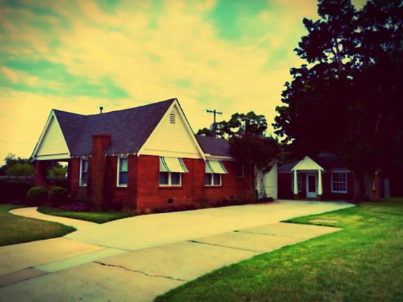 Full Property Showing New Driveway