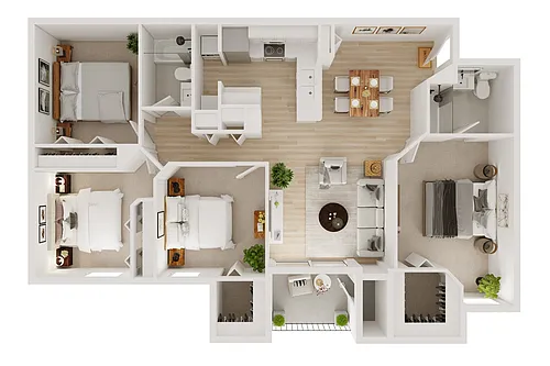 Floor plan D1R2