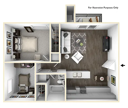 Floor plan Hermosa