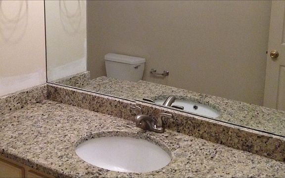 New granite in both baths