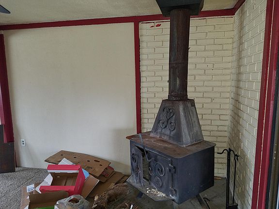 WOOD BURNING FIREPLACE