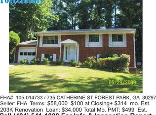 735 Catherine St, Forest Park, GA