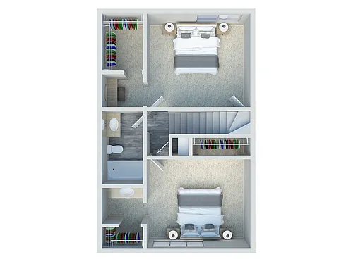 Floor plan 2TH