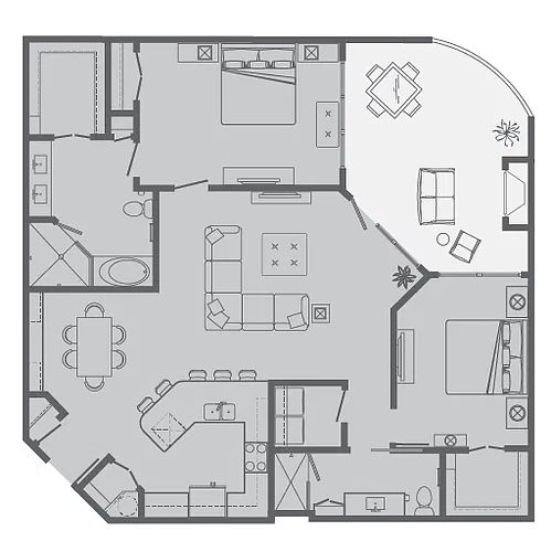 Floor plan H