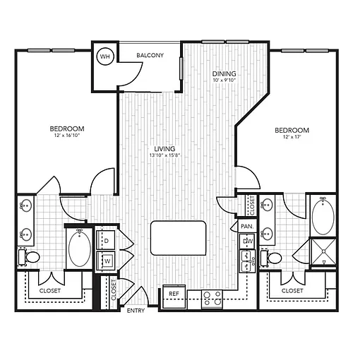 Floor plan B2