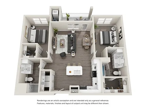 Floor plan B3