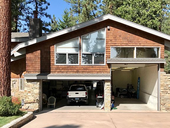 Driveway (heated in winter) view.
