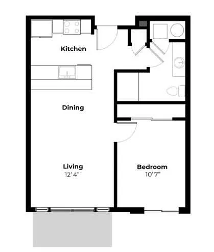 Floor plan Hudson