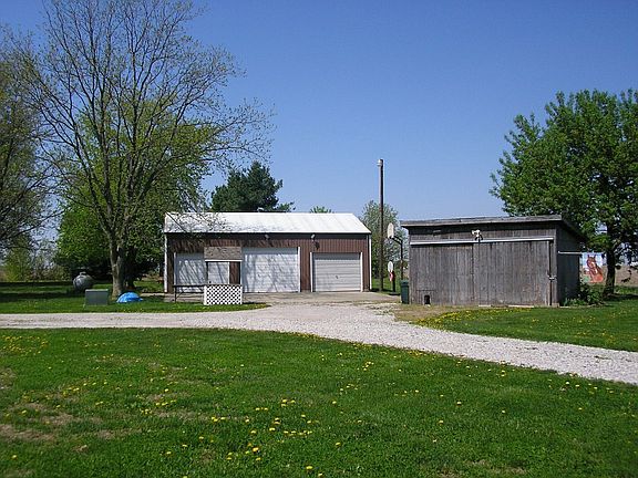 3 car garage & shed.