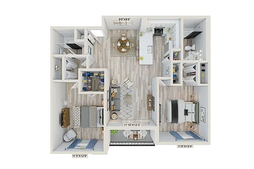 Floor plan B3r