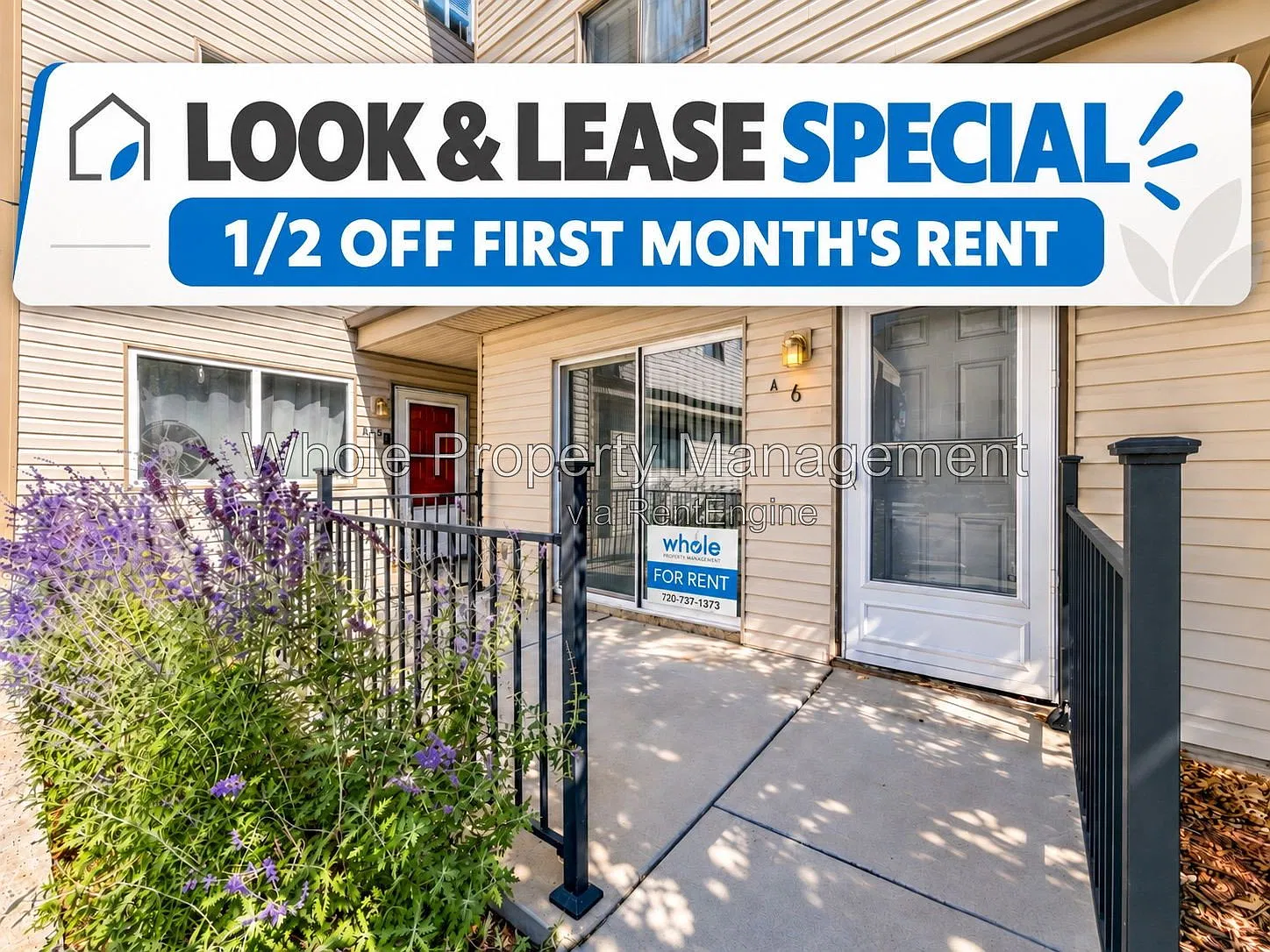 2 bed, 1.5 bath, 826 sqft, $1,250 — Photo 1