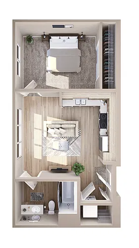 Floor plan A7 MFTE