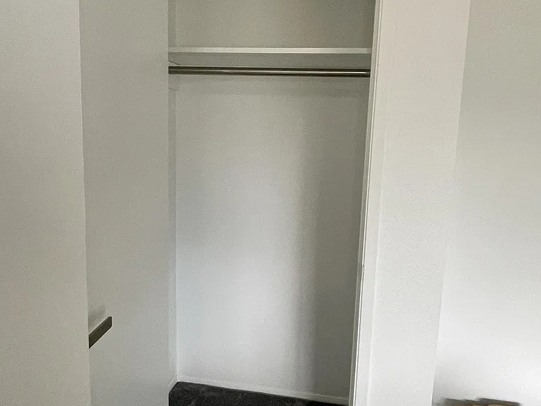 Three hallway closets provide even more storage for coats, linens, and household items.