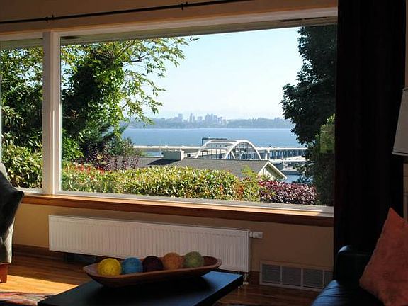 View from living room