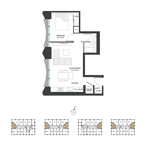 Floor plan C1003
