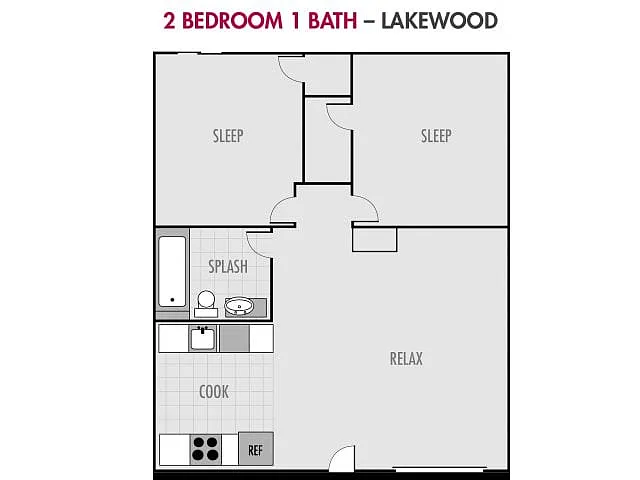 Floor plan The Lakewood at Cougar Ridge