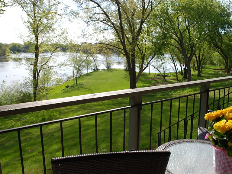 Lake and wooded views