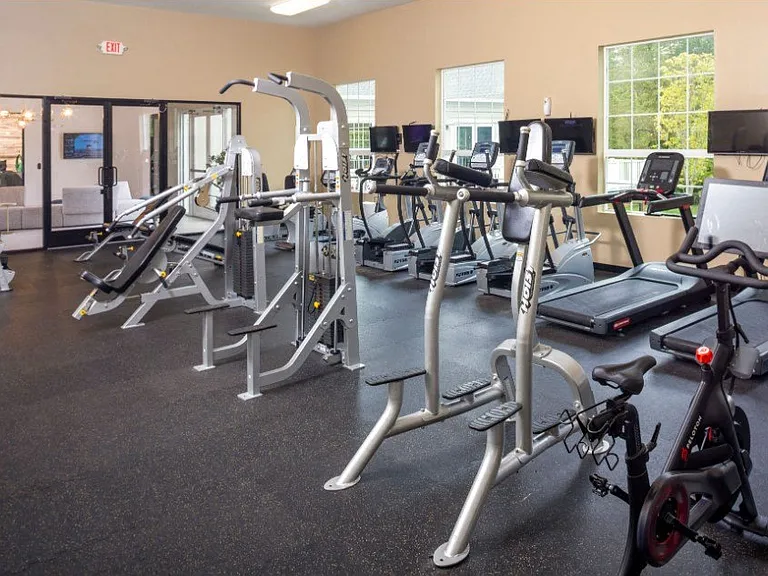 Fitness Center fully equipped including new Peloton Bike!