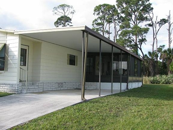 Carport and Florida room
