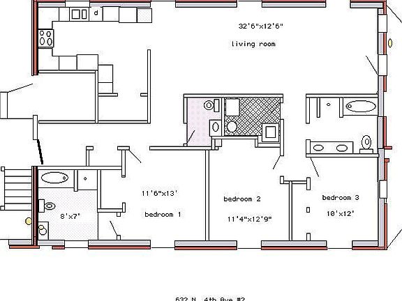 3rd image of 632 N 4th Ave APT 3