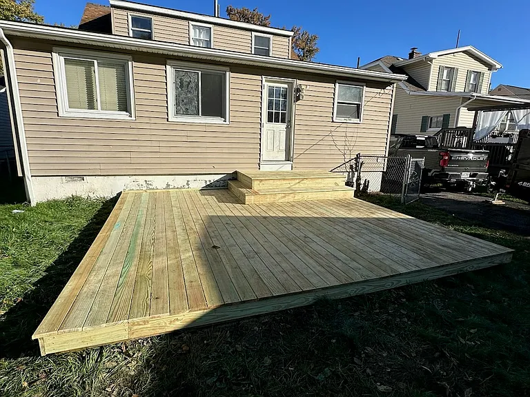 Newly Rebuilt Deck View 3