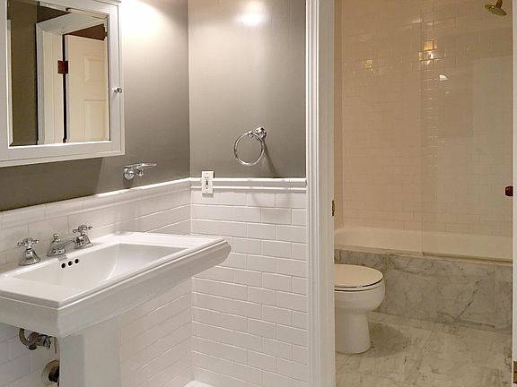 Marble bathroom