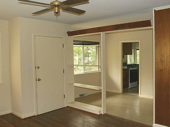 From Living Room, dining area and kitchen beyond