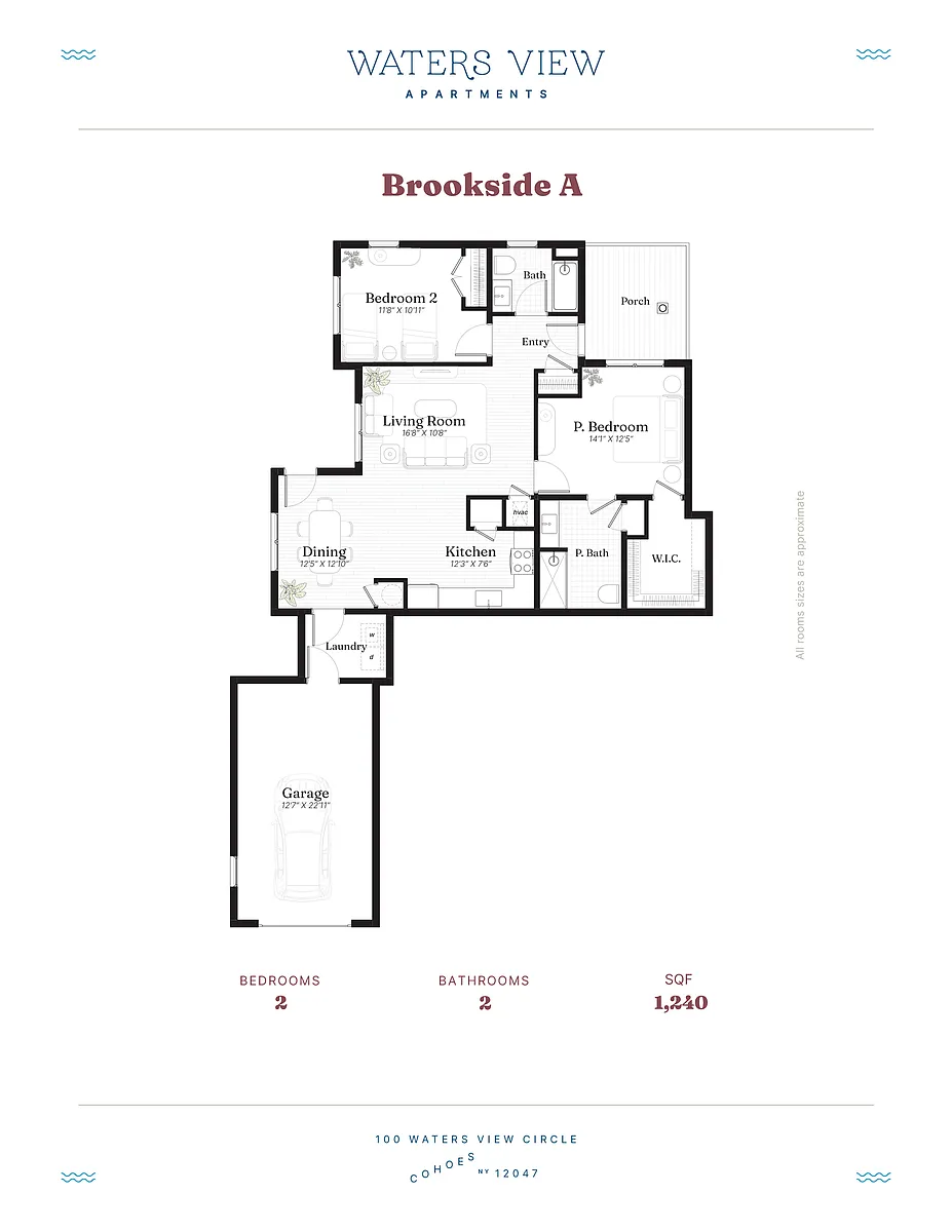 Floor plan Brookside A