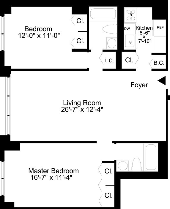 2nd image of 45 W 60th St APT 23K