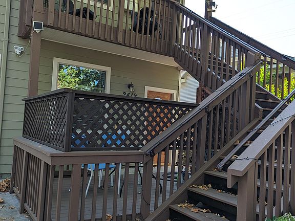 Front deck.