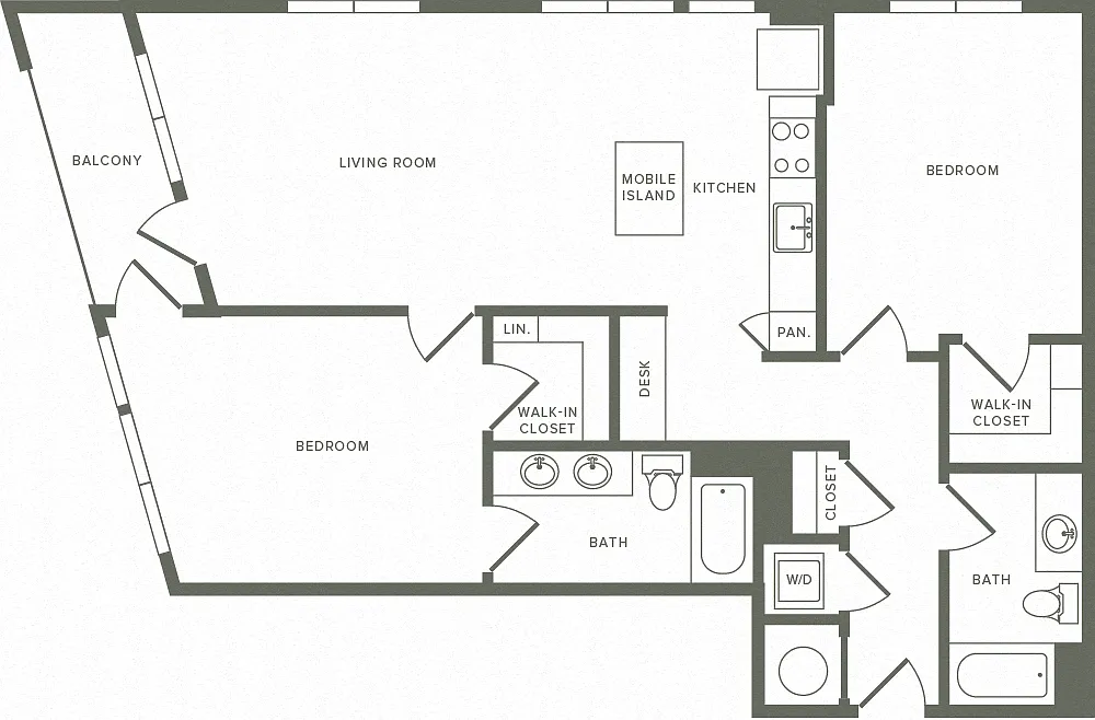 Floor plan B2J