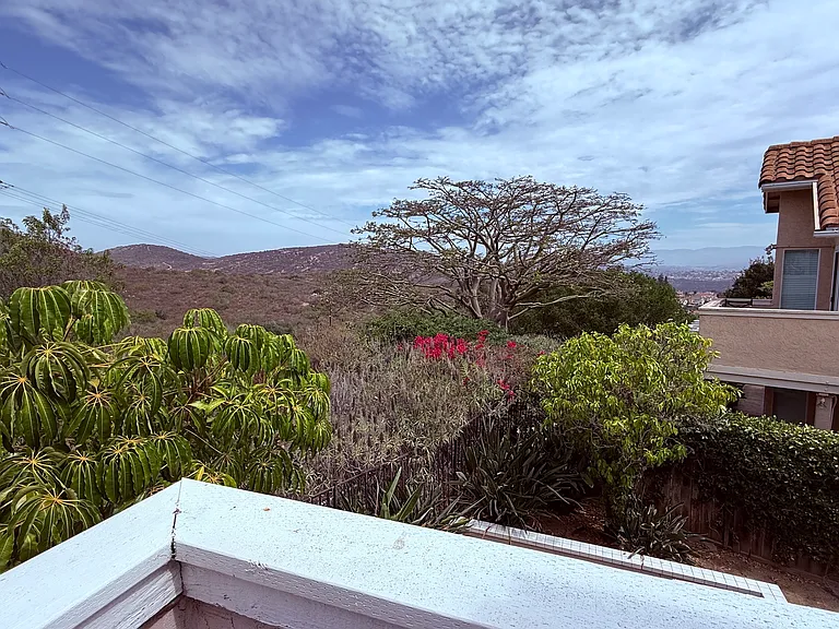 Valley View from Master Bedroom's Balcony
