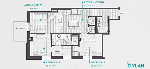 Floor plan The Dylan
