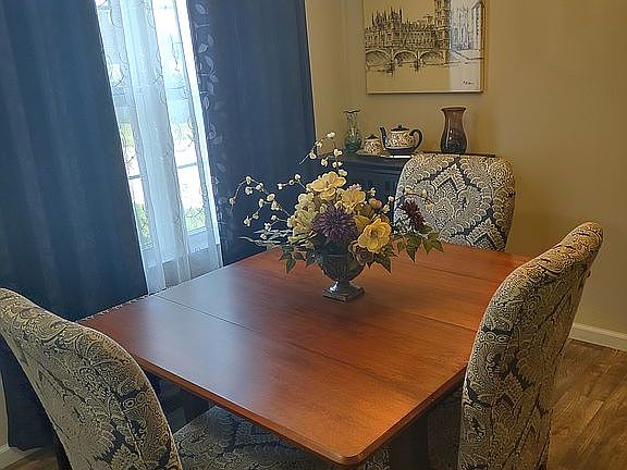 Dining area