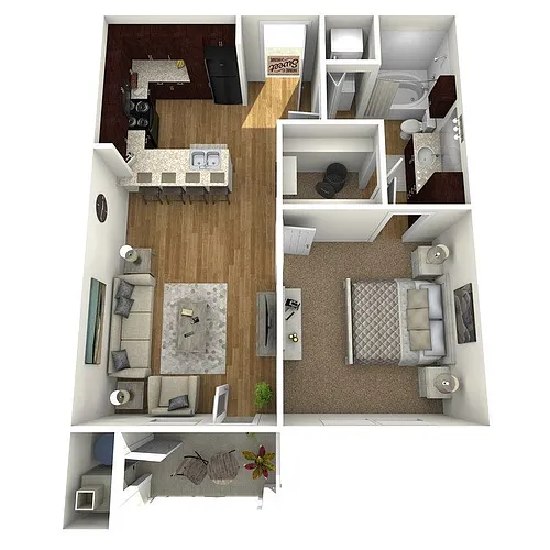 Floor plan A1A
